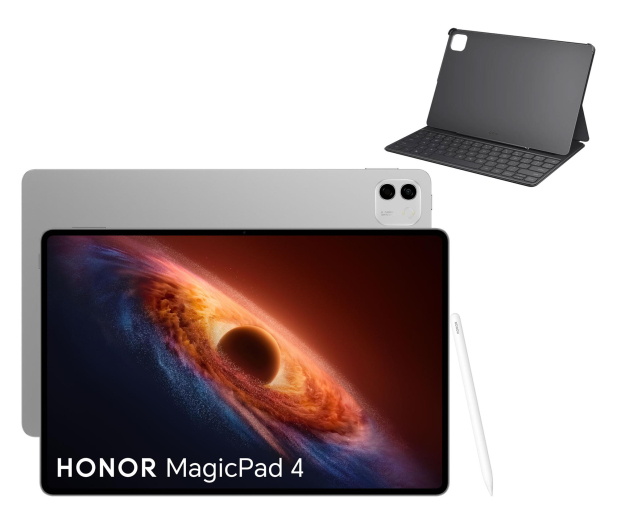 HONOR MagicPad4 12/256 G szary + klawiatura + rysik - 1517301 - zdjęcie